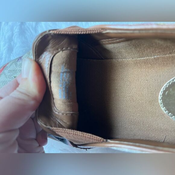 Michael Kors Keaton MK/Floral Print Slip On Sneakers 7.5 Pre Loved - Picture 6 of 6